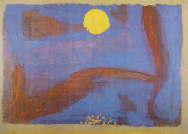 Vollmond im moor 2hp —  Klee