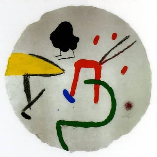 Personnages, oiseau — Joan Miro