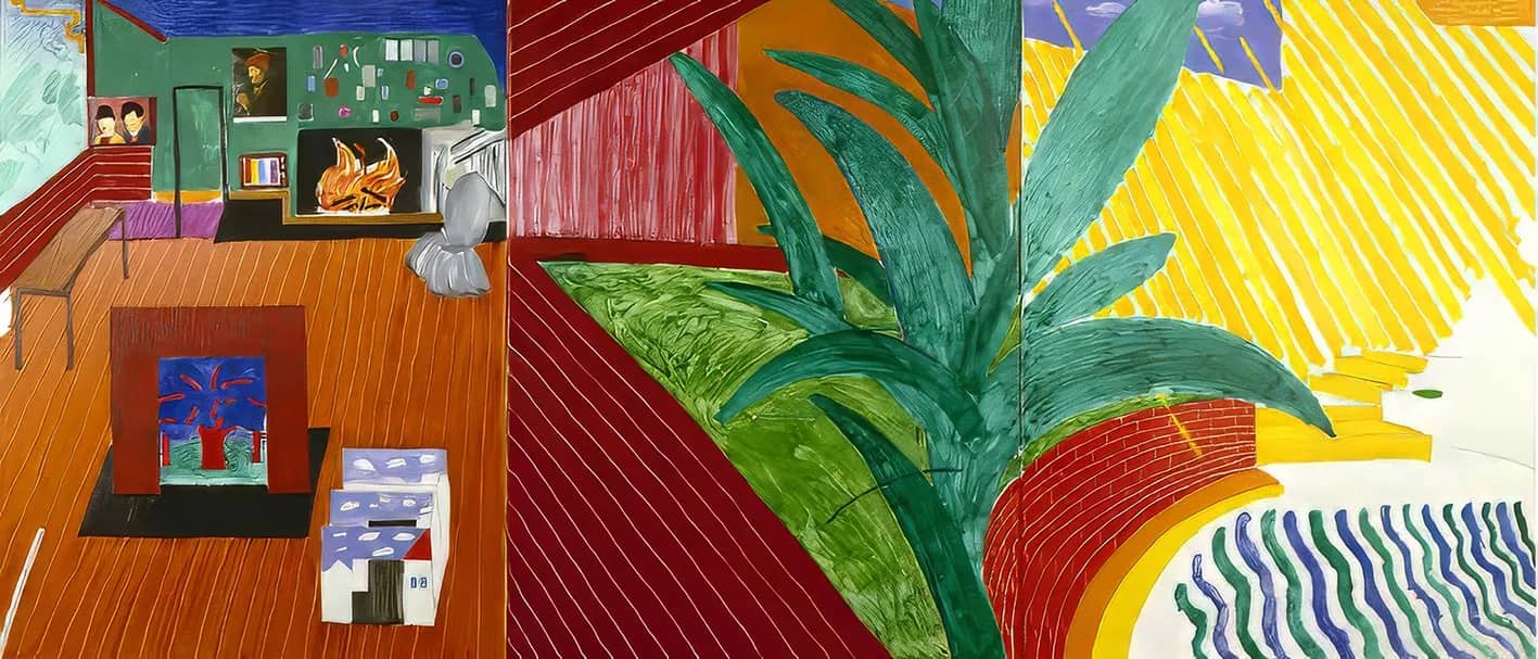 Hollywood Hills house — David Hockney