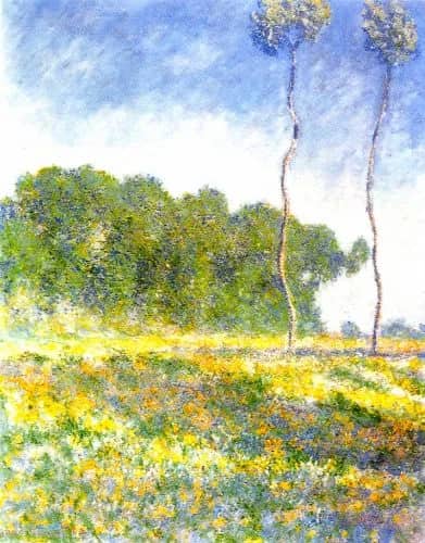 Payage de printemps — Claude Monet