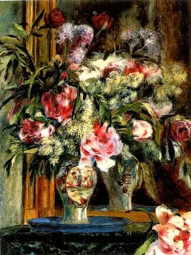 Vase de fleurs —  Renoir