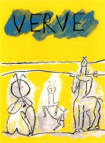 Cover for verve,1951 — Pablo Picasso