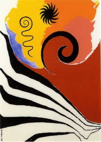 Pinwheel and flow —  Calder