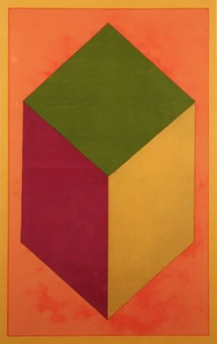 Cube(yellow),1991 —  Lewitt