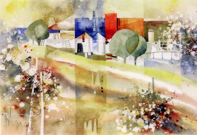 Gelbe landschaft —  Heigl