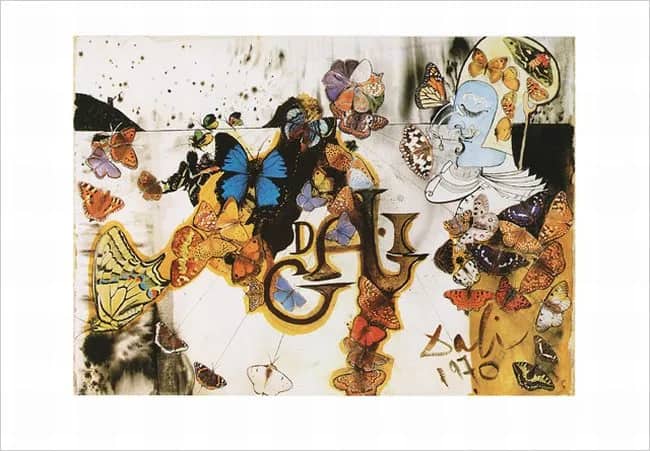 Die blumenschlacht —  Salvador Dali