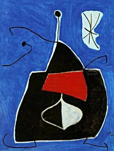 Dona, ocell, estel — Joan Miro