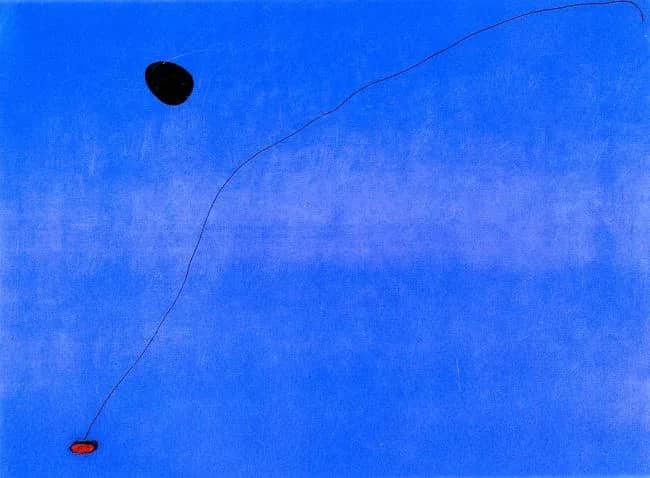 Blue III — Joan Miro