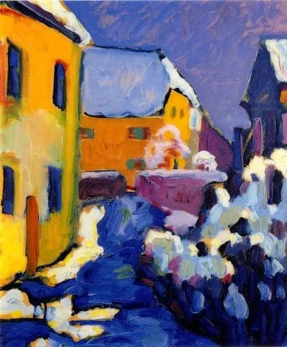 Friedhof in kochel —  Kandinsky