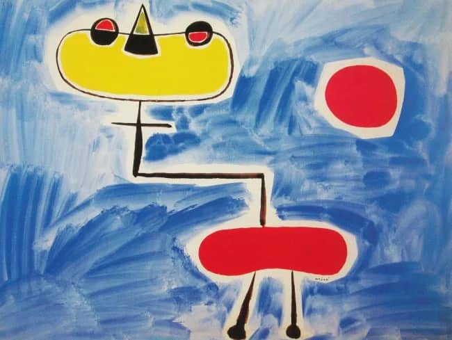 Figuur, zon — Joan Miro