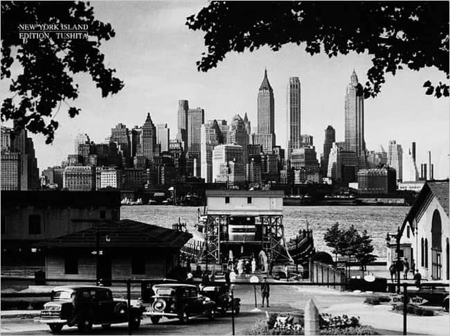 New york island — Unknow artist Anonymous