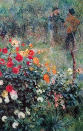 The dahlias —  Renoir