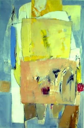 Licht,geel,lichtblauw — Yon Nicolas
