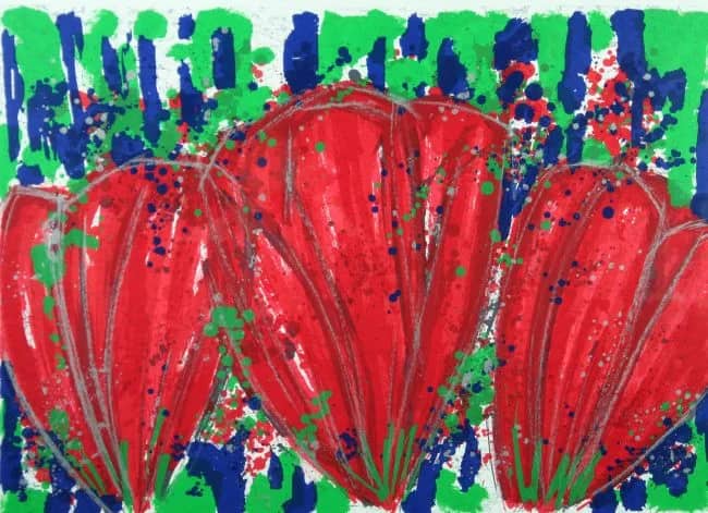 Tulpen rood /60 — Ad van Hassel