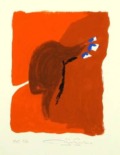 Landschap rood H.C. — Gerard Bijnens