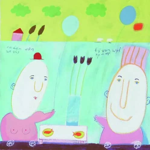 Vis eten /150 — Wouter   Stips