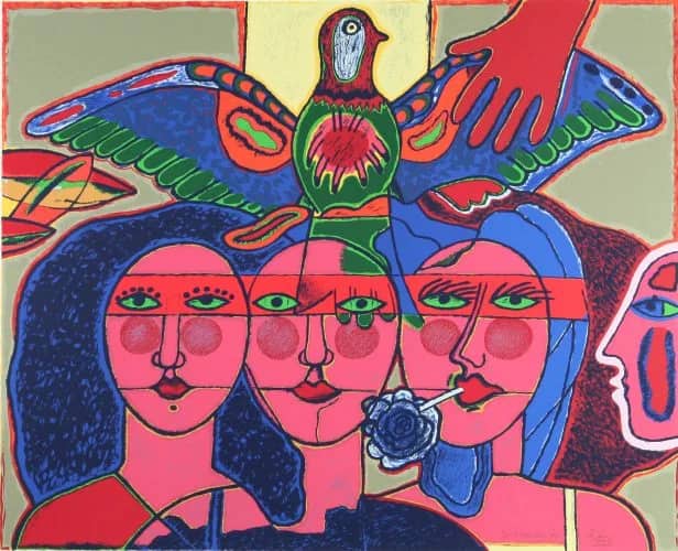 Rose a la bouche /XXV — Guillaume Corneille