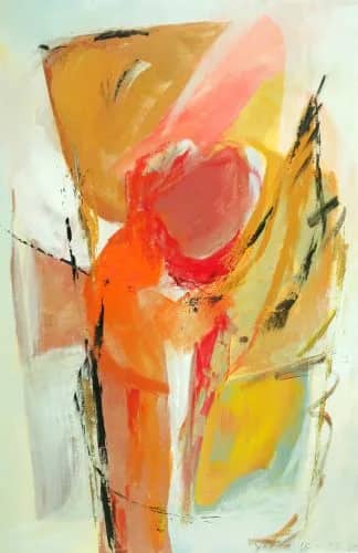 Abstract oranje — Yon Nicolas