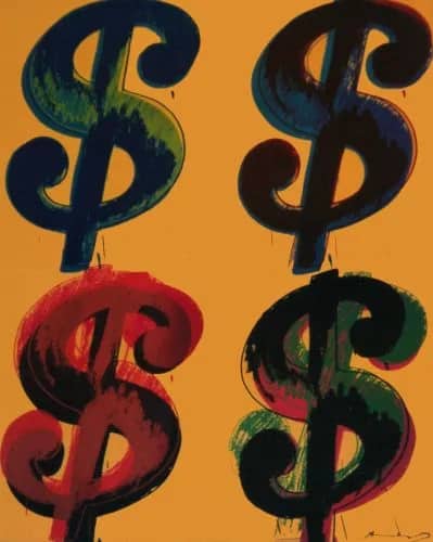 $ Sign — Andy Warhol