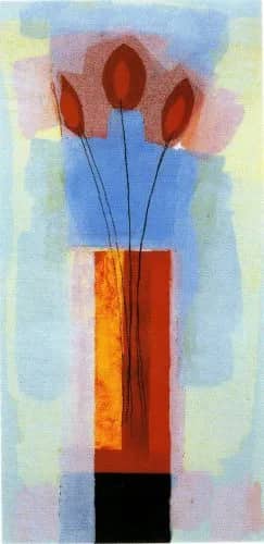 Red Vase —  Baker