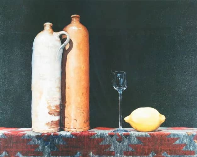 Stilleben mit Zitrone —  Walter von Lom