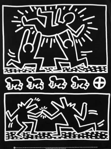 For Tony Shafrazi — Keith Haring