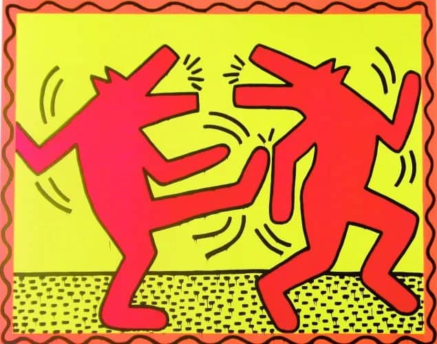 Enamel — Keith Haring