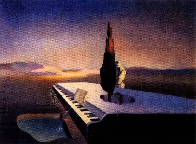 Necrophiliac Spring.. —  Salvador Dali