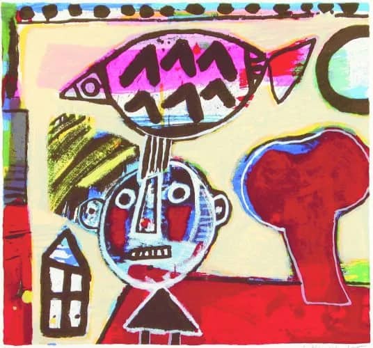 Enfant et l"Oiseau /200 — Guillaume Corneille