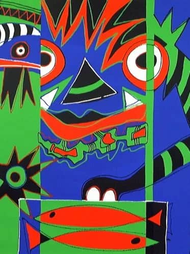 African mask /190 — Marianne Naerebout