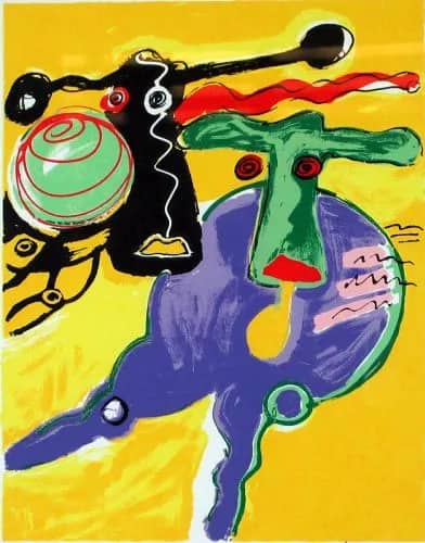 Vliegende koeien IV /225 —  Peter Diem