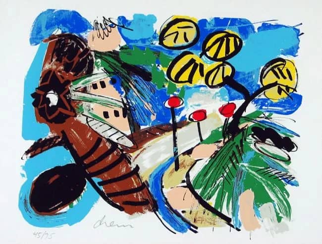 Tropenserie I /75 —  Peter Diem