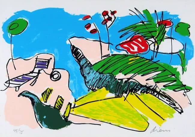 Tropenserie IV /75 —  Peter Diem