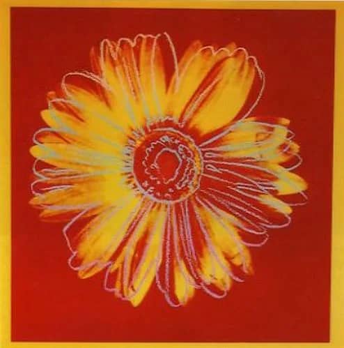 Daisy yellow — Andy Warhol