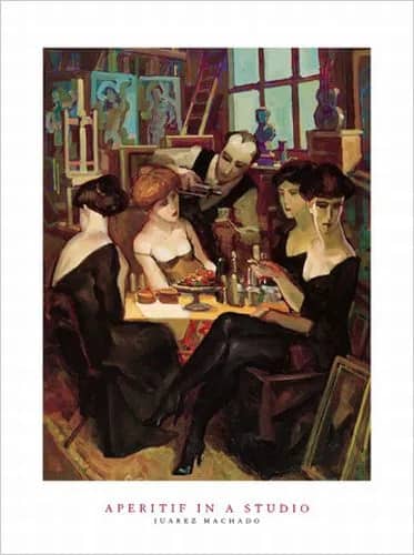 Aperitif in a Studio —  Machado