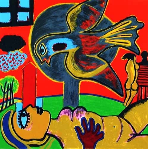 Fenetre blue  /200 — Guillaume Corneille