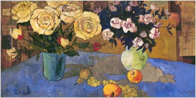 Roses in blue —  Ibarra