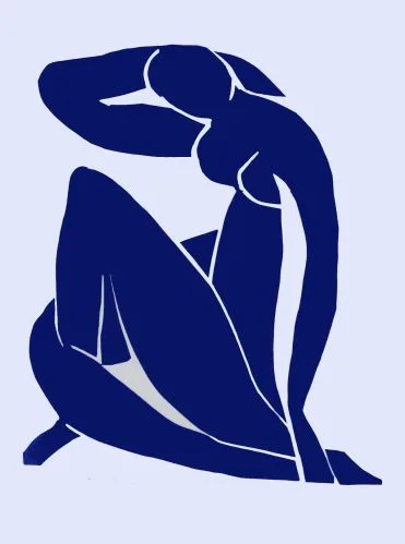 Nu bleu I —  Matisse