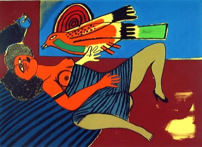 Femme.. (bordeaux) XII/XX — Guillaume Corneille