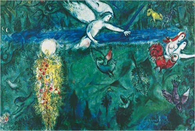 Adam et Eve chass?s du Paradis —  Chagall