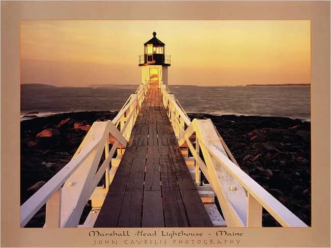 Marchall Head Lighthouse - Maine —  J. Gavrilis