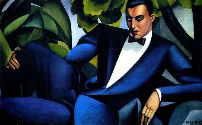 Portrait Du Marquis D"Afflito  2 HP —  Lempicka