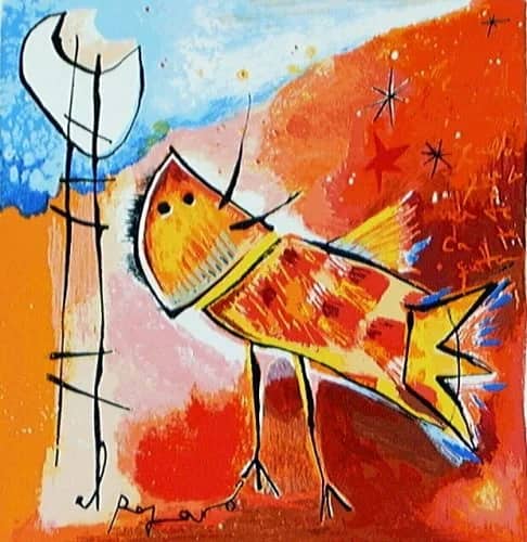Cuatro animales III /200 — Angeles Nieto