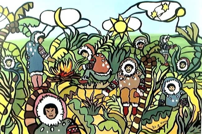 Eskimo"s in jungle — Engelien   Kooy