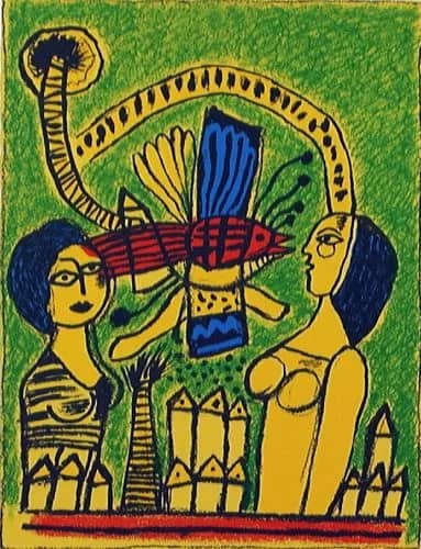 Deux femmes d.la cite/250 — Guillaume Corneille