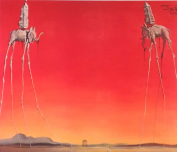 Les Elephants —  Salvador Dali