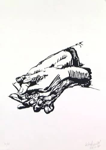 Denkend aan Durer —  Peter Klashorst