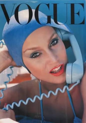 Vogue cover, may 1975 —  N. Parkinson