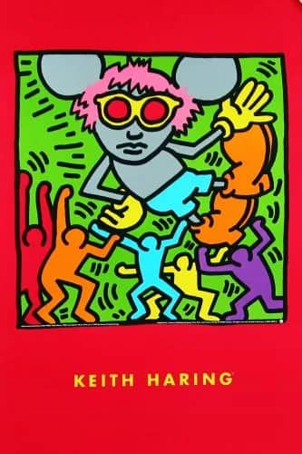 Andy Mouse — Keith Haring