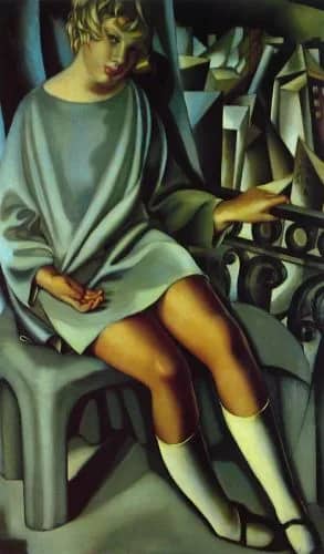 Meisjesportret —  Lempicka